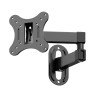 JXMTSPW Full Motion TV Wall Bracket for Most 14-27 Inch LED LCD Flat and Curved TVs up to 10kg 100x100mm Monitor Mount